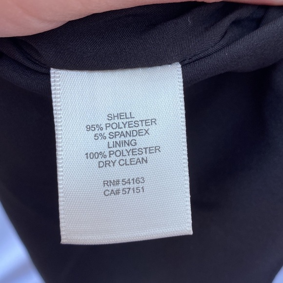 Eliza J Black Sleeveless Dress With Collar - Picture 11 of 11